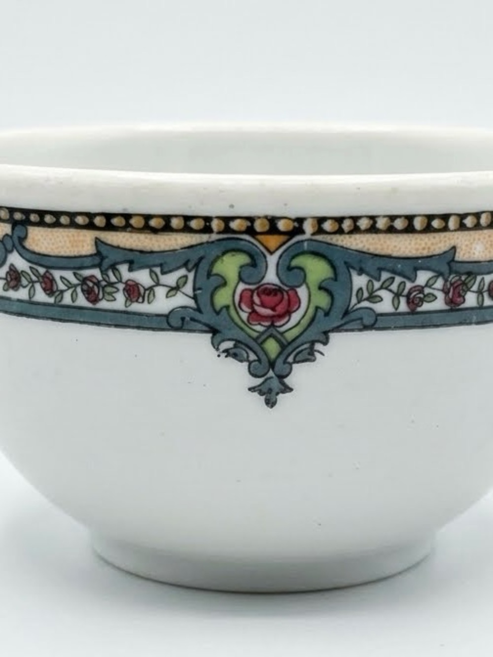 Vintage Shenango China Floridian Bowl – 3.5" Art Deco Style